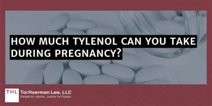 How often can you take 1000 mg of Tylenol while pregnant?